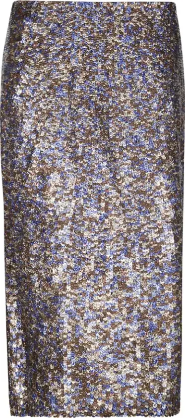 Dame, Skjørt, Flerfarget, L