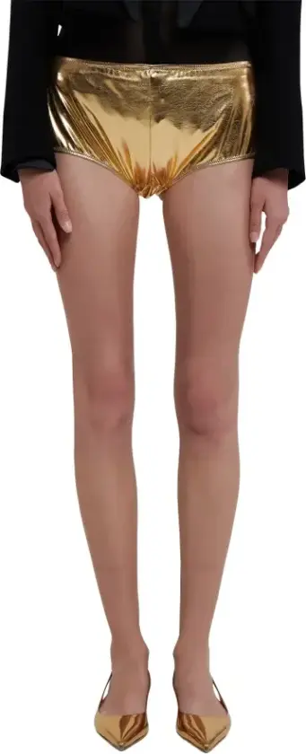 Dame, Shorts, Gul, M