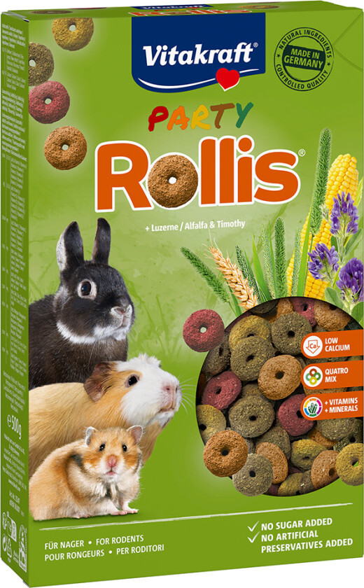 Rollis Party til gnagere - 500 g
