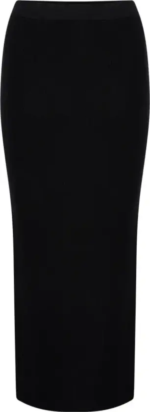 Dame, Skjørt, Svart, XL