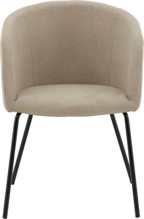Berit spisestuestoler med armlener beige.