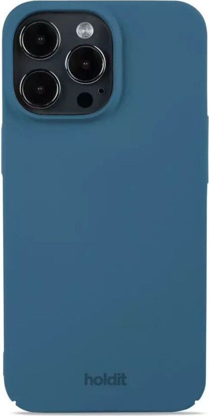 Holdit iPhone 13 Pro Slim Plast Deksel - Denim Blue