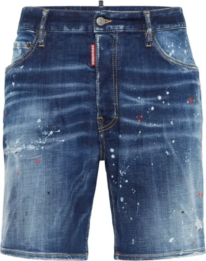 Herre, Shorts, Blå, L