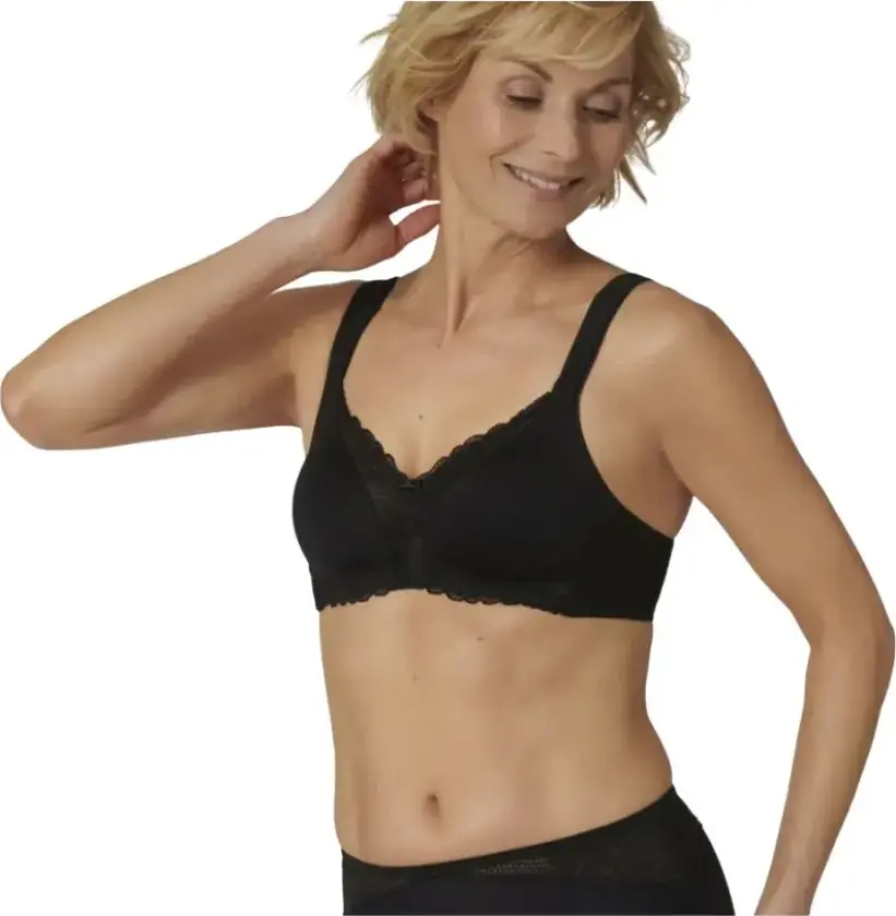 Dame, Undertøy, Svart, 75D EU