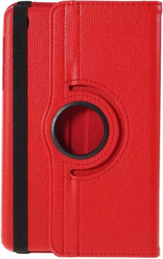 Litchi Samsung Galaxy Tab A 8.4 (2020) Flip-Deksel med 360 Graders Stativfunksjon - Rød