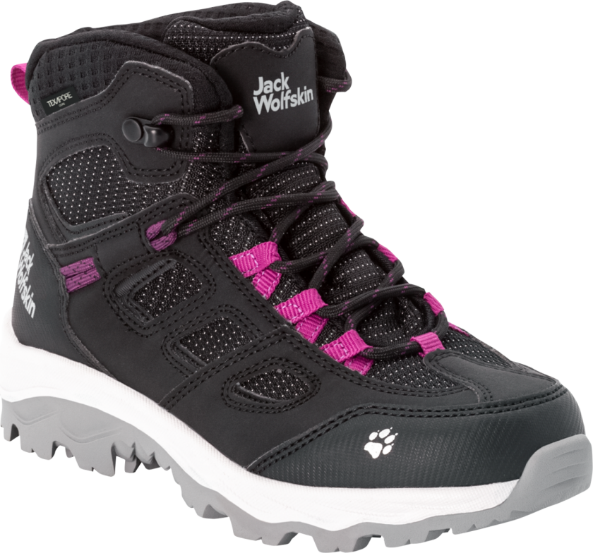 Kids' Vojo Texapore Mid 29, Phantom / Pink