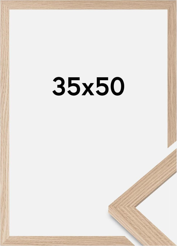 Ramme Bga Classic Akrylglass Eik 35x50 Cm