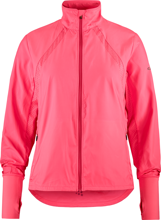 Women's Adv Essence Wind Jacket XL, Fuchsia