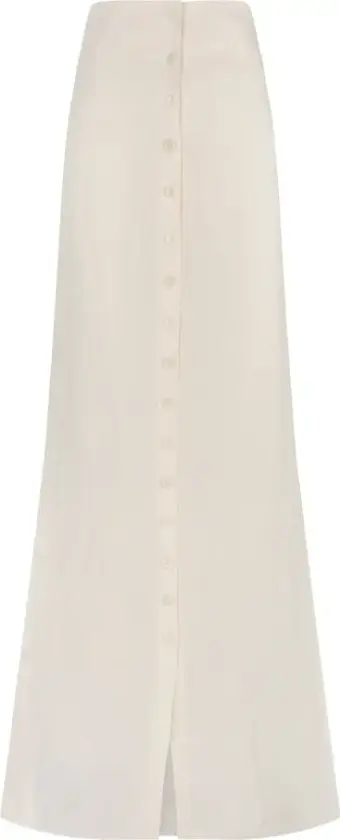 Dame, Skjørt, Beige, XL