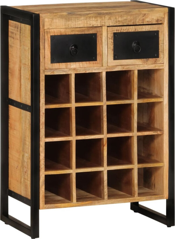 Vinstativ for 16 flasker heltre mango