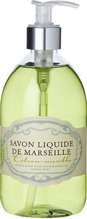 Savon De Marseille Savon Liquide de Marseille Håndsåpe - Sitron/Mynte - 500 ml