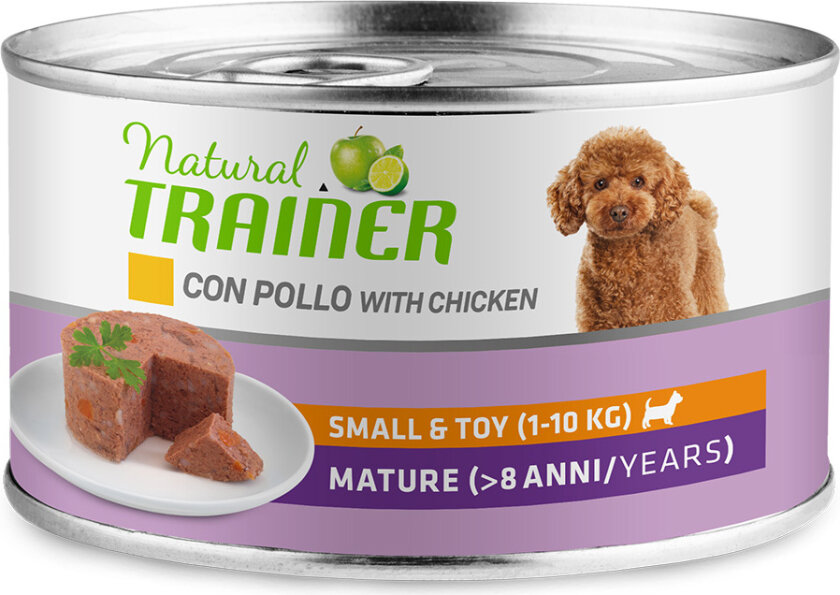 Bilde av Natural Trainer Maintenance våtfôr til små og leketøysvokste hunder - 6 x 150 g (kylling)
