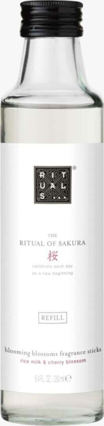 The Ritual of Sakura Fragrance Sticks Refill 250 ml