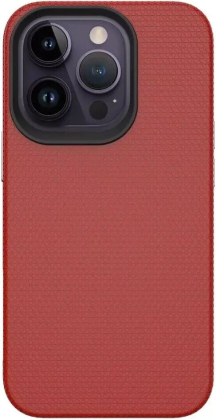 iPhone 15 Pro Max Håndverker Plastdeksel - Rød