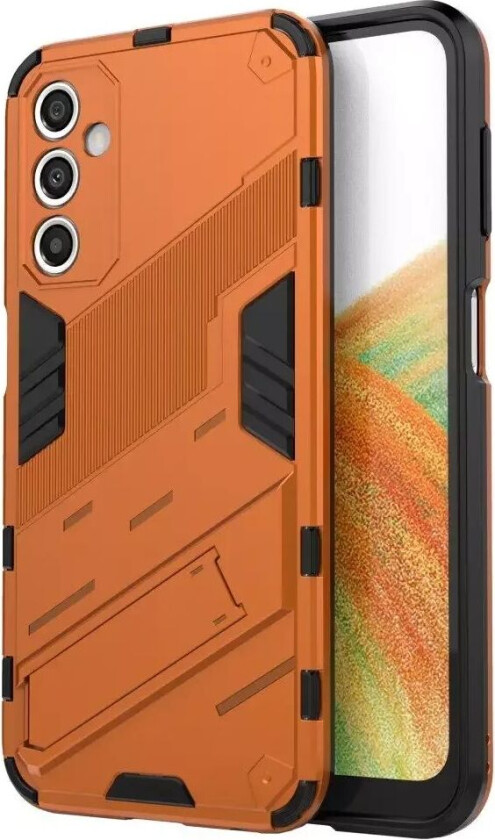 Samsung Galaxy A24 Hybrid Håndverker Deksel Med Kickstand - Oransje