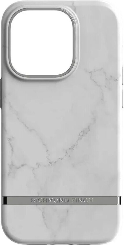 iPhone 14 Pro Freedom Deksel - White Marble