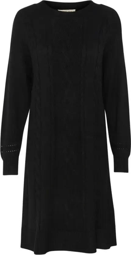 Dame, Kjoler, Svart, 2XL