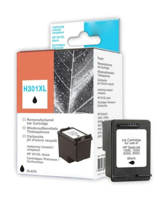 Blekkpatron tilsvarer HP 301XL - Svart
