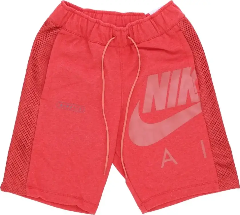 Herre, Shorts, Rød, L