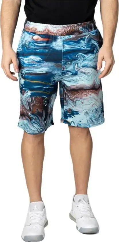 Herre, Shorts, Flerfarget, S