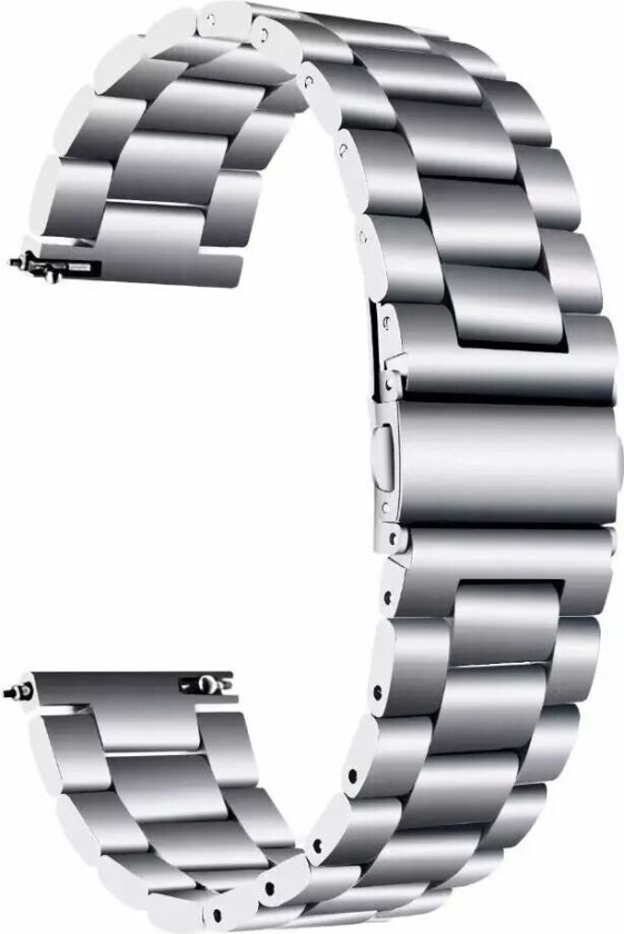 Universal Stainless Steel Smartklokke Reim (22mm) - Sølv