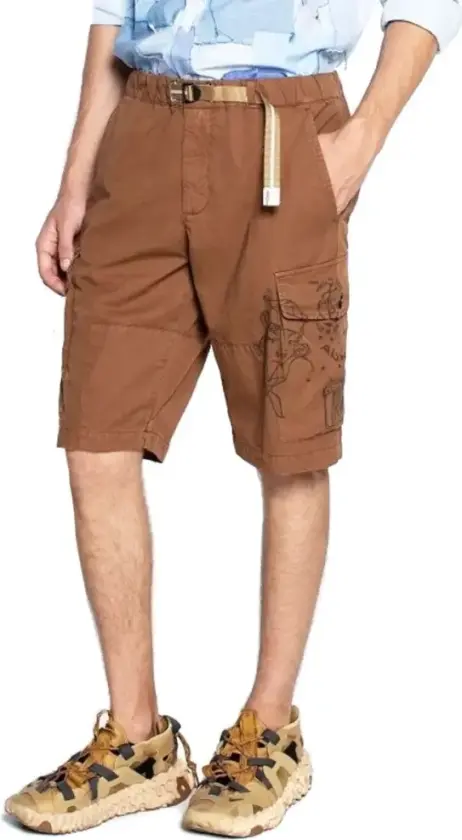 Herre, Shorts, Brun, M