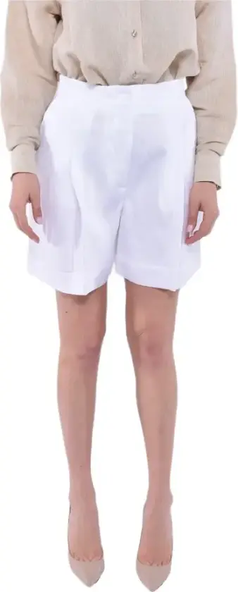 Dame, Shorts, Hvit, S