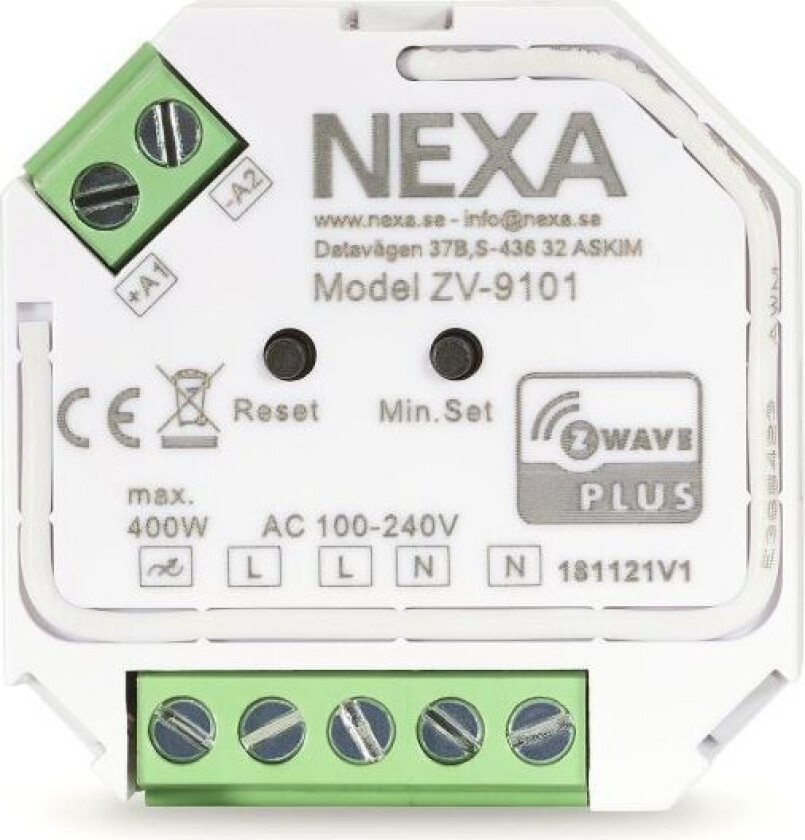 Zv-9101 Z-wave Dimmer