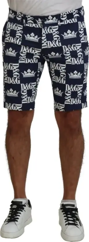 Herre, Shorts, Blå, M