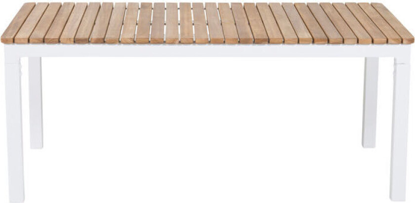 Brasilia sofabord hvit, teak .