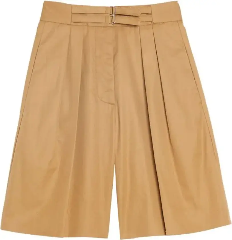 Dame, Shorts, Brun, XS