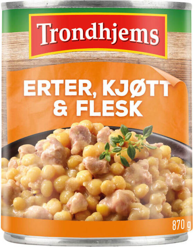 Erter,Kjøtt&Flesk 800g
