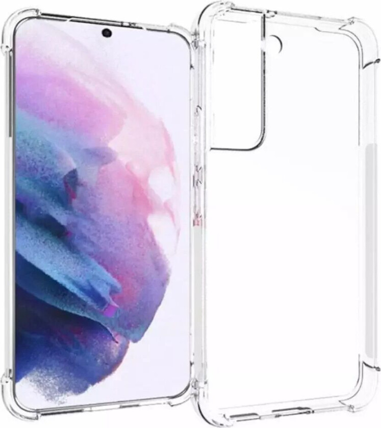 Samsung Galaxy S22 Støtsikkert Fleksibelt Plast Deksel - Gjennomsiktig