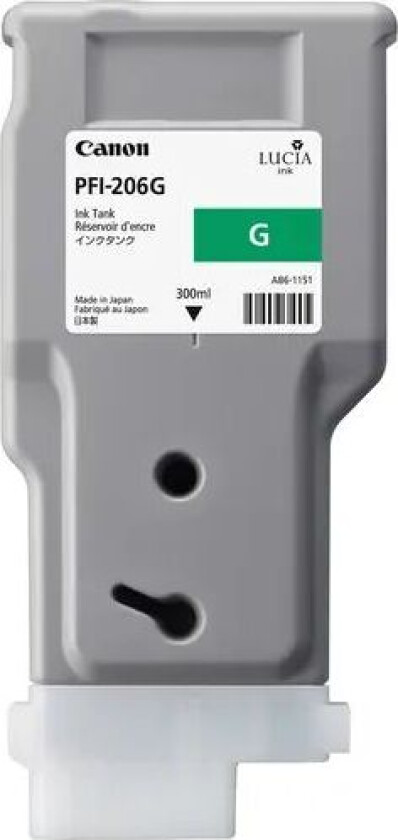 Blekk Grønn Pfi-206g