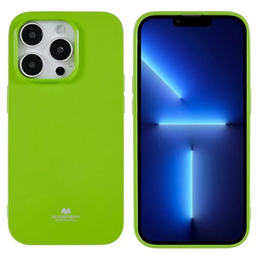 iPhone 14 Pro Max Mercury Goospery Fleksibelt Plastdeksel - Grønn