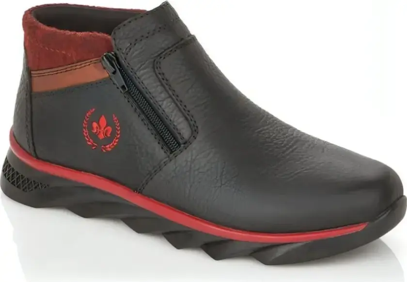 Herre, Sko, Svart, 42 EU