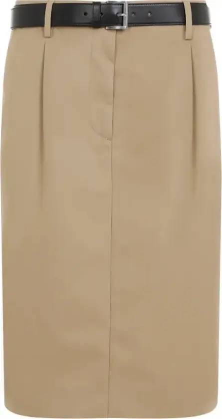 Dame, Skjørt, Beige, S
