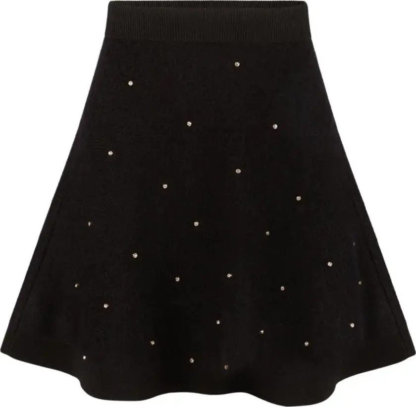 Dame, Skjørt, Svart, L