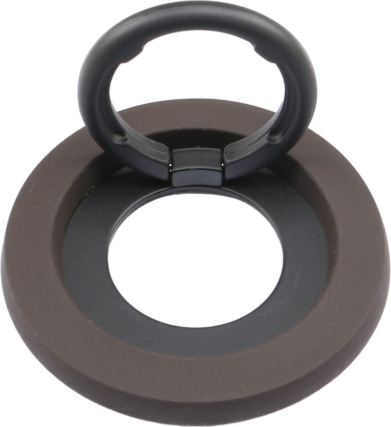 magnetisk ringholder for telefon, sort