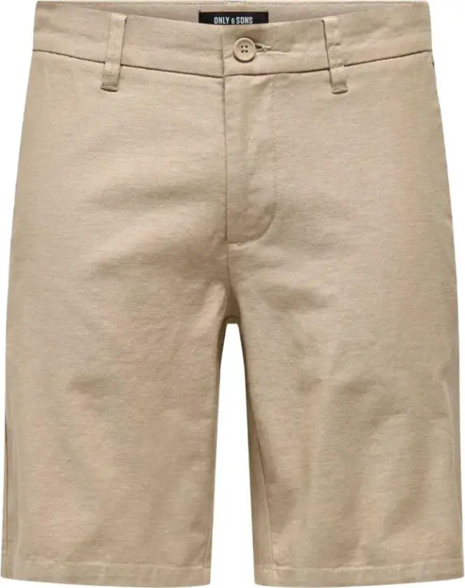 Herre, Shorts, Beige, S