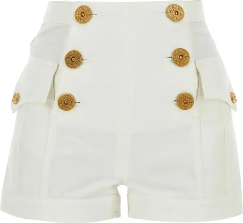 Dame, Shorts, Hvit, S