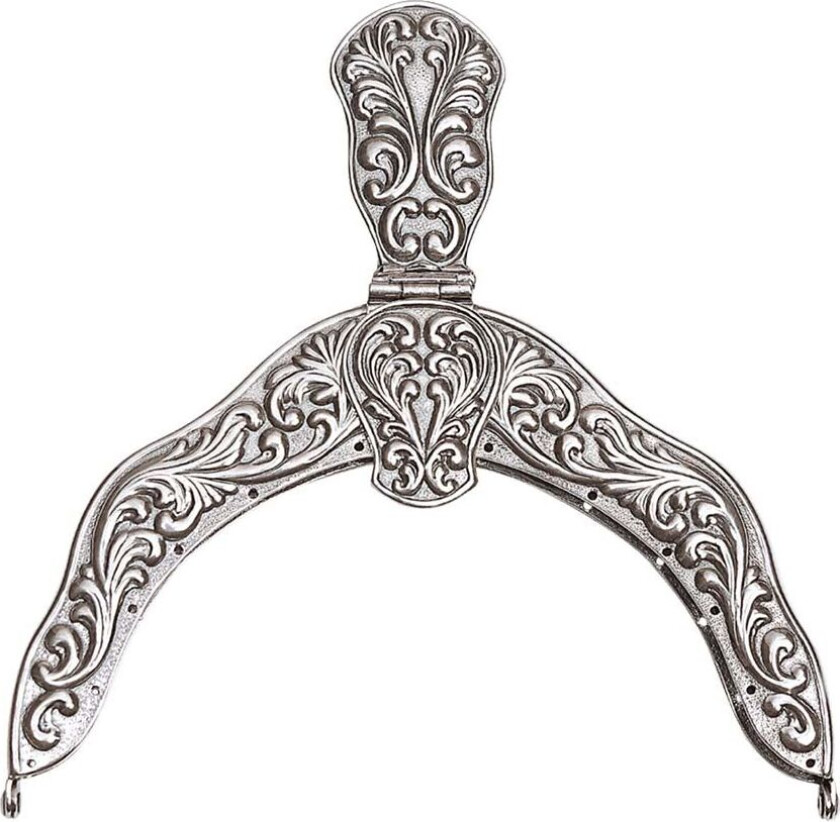 Bilde av Veskelås i oksidert sølvplett