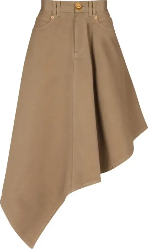 Dame, Skjørt, Beige, L