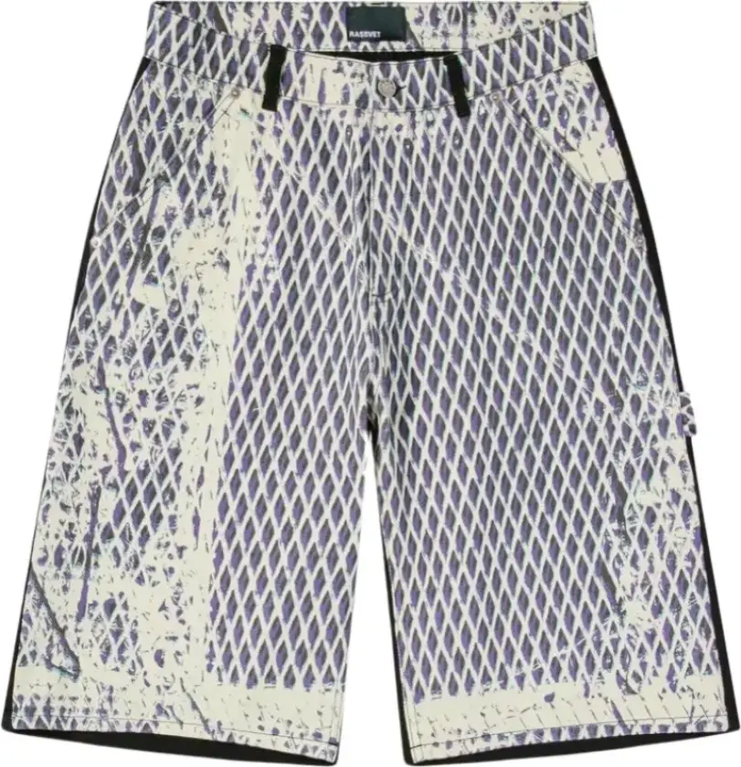 Herre, Shorts, Flerfarget, S