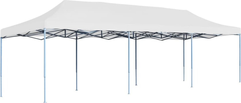 Foldbart popup festtelt 3x9 m hvit