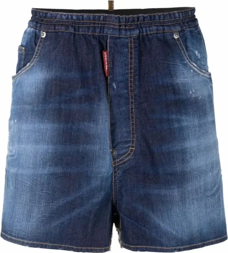 Herre, Shorts, Blå, M