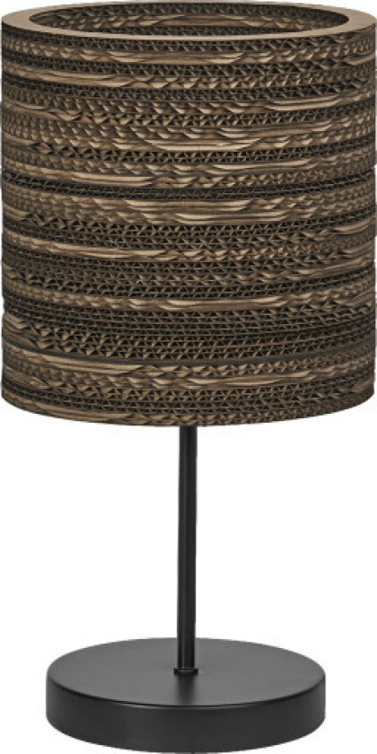 Carboard Cylinder bordlampe