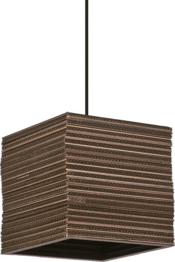 Carboard pendel, firkantet