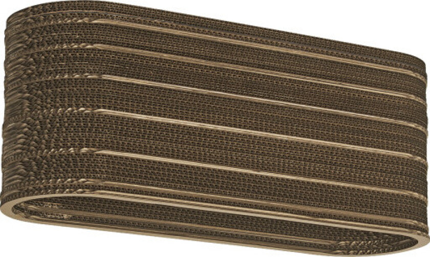 Carboard taklampe, oval