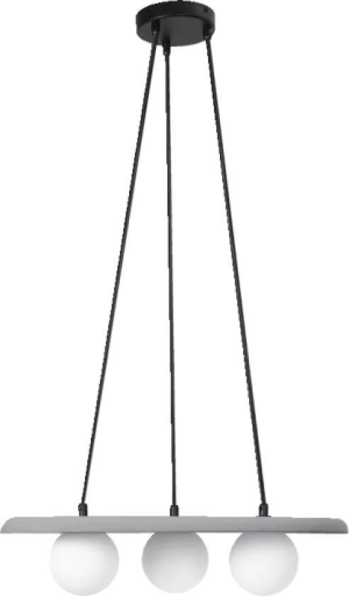 Nest lysekrone, grå